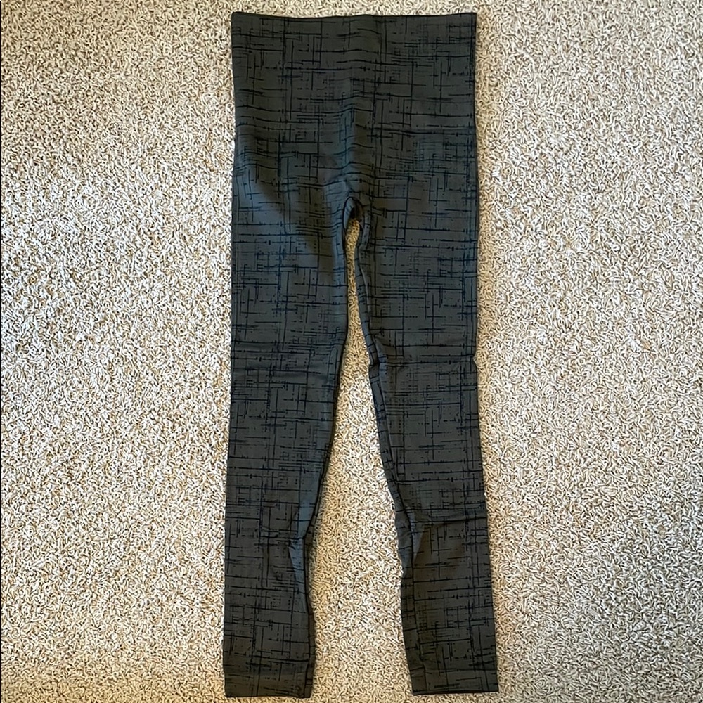 Spanx Green Patterned Leggings - image 3